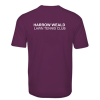 Load image into Gallery viewer, Harrow Weald Lawn Tennis Club - Men&#39;s Performance T-Shirt
