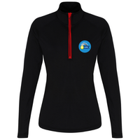 Load image into Gallery viewer, Harrow Weald Lawn Tennis Club - Women&#39;s Long Sleeve Performance 1/4 Zip
