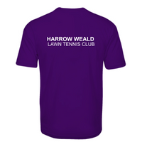 Load image into Gallery viewer, Harrow Weald Lawn Tennis Club - Kids Performance T-Shirt
