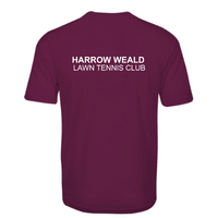 Load image into Gallery viewer, Harrow Weald Lawn Tennis Club - Kids Performance T-Shirt
