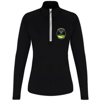 Load image into Gallery viewer, Marnhull Tennis Club - Women&#39;s Long Sleeve Performance 1/4 Zip
