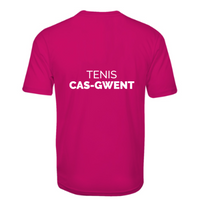 Load image into Gallery viewer, Chepstow Tennis Club - Women&#39;s Performance T-Shirt (Welsh)
