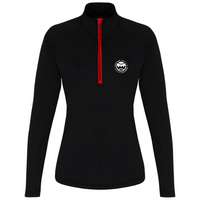 Load image into Gallery viewer, Chepstow Tennis Club - Women&#39;s Long Sleeve Performance 1/4 Zip
