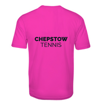 Load image into Gallery viewer, Chepstow Tennis Club - Kids Performance T-Shirt (English)
