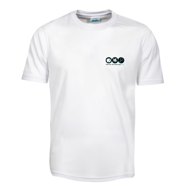 Market Harborough - Men's Performance T-Shirt (Back Logo Option)