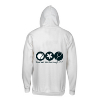 Load image into Gallery viewer, Market Harborough - Unisex Zip Hoodie (Back Logo Option)
