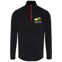 Load image into Gallery viewer, Thornden Tennis Club - Men&#39;s Long Sleeve Performance 1/4 Zip
