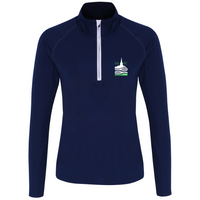 Load image into Gallery viewer, Harrow Lawn Tennis Club - Women&#39;s Long Sleeve Performance 1/4 Zip
