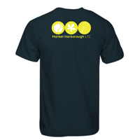 Load image into Gallery viewer, Market Harborough - Men&#39;s Classic T-Shirt (Back Logo Option)
