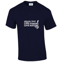 Load image into Gallery viewer, Love Fishing Love Nature - Unisex T-Shirt -  Freshwater
