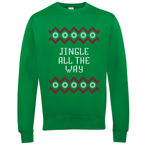 MFT ADULT CHRISTMAS SWEATSHIRT - GREEN