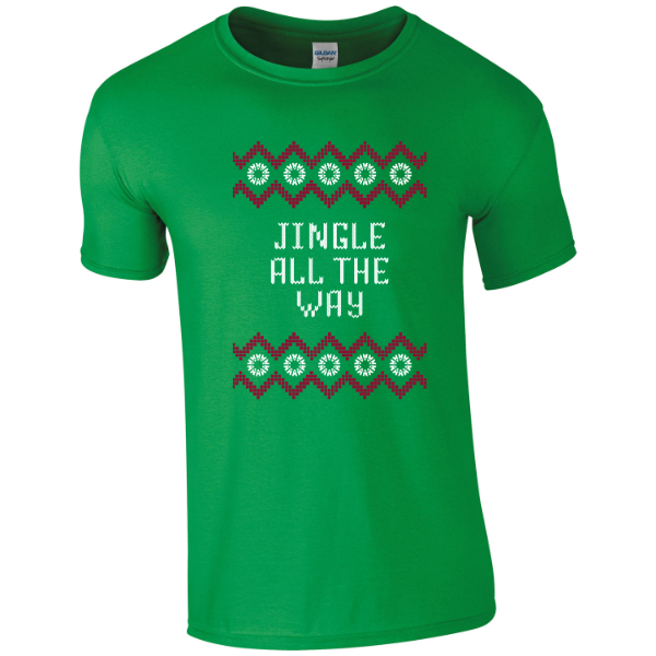 MFT ADULTS CHRISTMAS T-SHIRT - GREEN