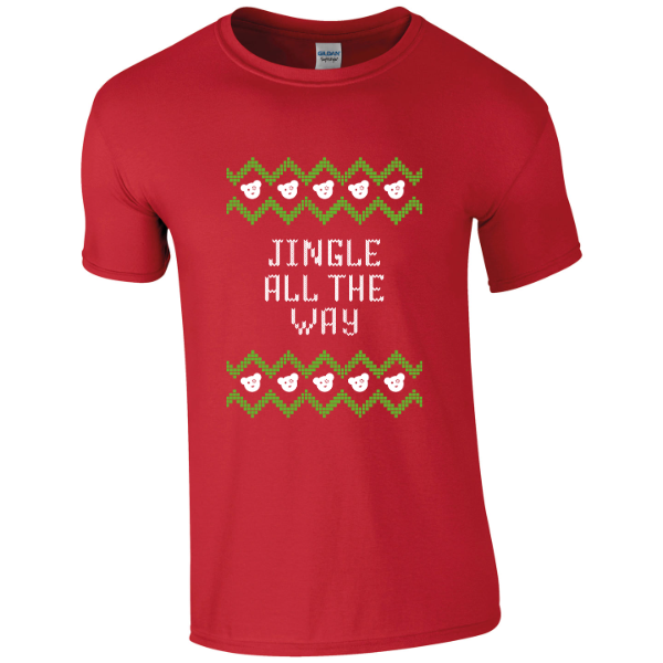 RMCH ADULTS CHRISTMAS T-SHIRT - RED