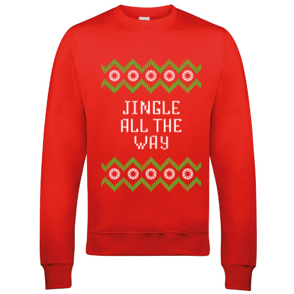 MFT ADULT CHRISTMAS SWEATSHIRT - RED