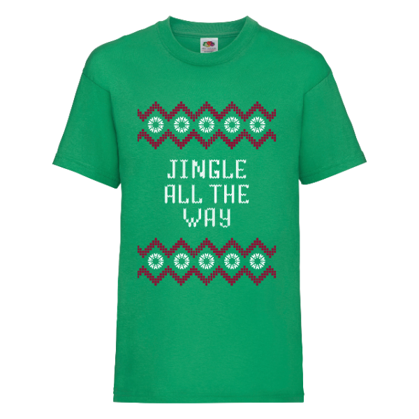 MFT KIDS CHRISTMAS T-SHIRT - GREEN