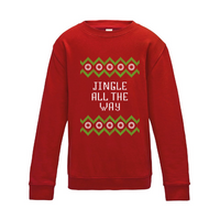 Load image into Gallery viewer, MFT KIDS CHRISTMAS SWEATSHIRT- RED
