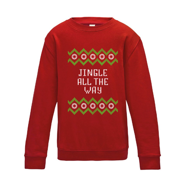 MFT KIDS CHRISTMAS SWEATSHIRT- RED