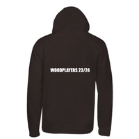 Load image into Gallery viewer, Woodplayers - Michaelmas Exclusive Hoodie (Back Logo Option)
