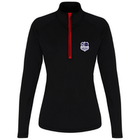 Load image into Gallery viewer, Knowle LTC - Women&#39;s Long Sleeve Performance 1/4 Zip
