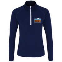 Load image into Gallery viewer, Engine Room - Women&#39;s Long Sleeve Performance 1/4 Zip
