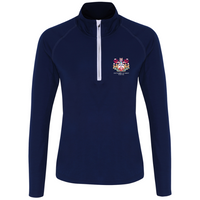 Load image into Gallery viewer, Kent University - Women&#39;s Long Sleeve Performance 1/4 Zip
