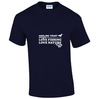 Load image into Gallery viewer, Love Fishing Love Nature - Unisex T-Shirt - Saltwater
