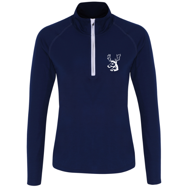 MPC Tennis & Fitness- The Grange - Women's Long Sleeve Performance 1/4 Zip