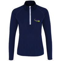 Load image into Gallery viewer, Kimpton Tennis Club - Women&#39;s Long Sleeve Performance 1/4 Zip
