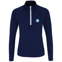 Load image into Gallery viewer, Cuckfield Tennis Club - Women&#39;s Long Sleeve Performance 1/4 Zip
