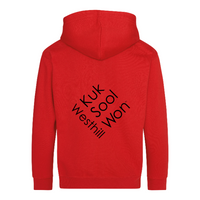 Load image into Gallery viewer, Kuk Sool Won Westhill - Kids Zip Hoodie (Black Belts ONLY)
