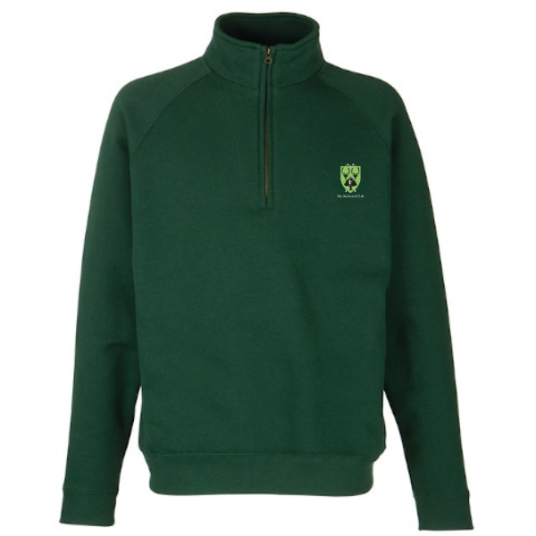 Fulwood Club - Unisex Zip Neck Sweatshirt