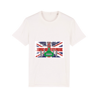 Load image into Gallery viewer, British Motorsports Marshals Club - Union Jack Organic Tee Shirt
