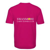Load image into Gallery viewer, Swanmore LTC - Women&#39;s Performance T-Shirt - 50th Anniversary
