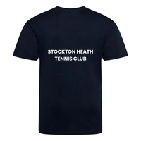 Load image into Gallery viewer, Stockton Heath Lawn Tennis Club - Men's Performance T-Shirt (Back Design)
