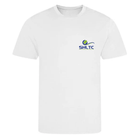 Load image into Gallery viewer, Stockton Heath Lawn Tennis Club - Men's Performance T-Shirt (Back Design)
