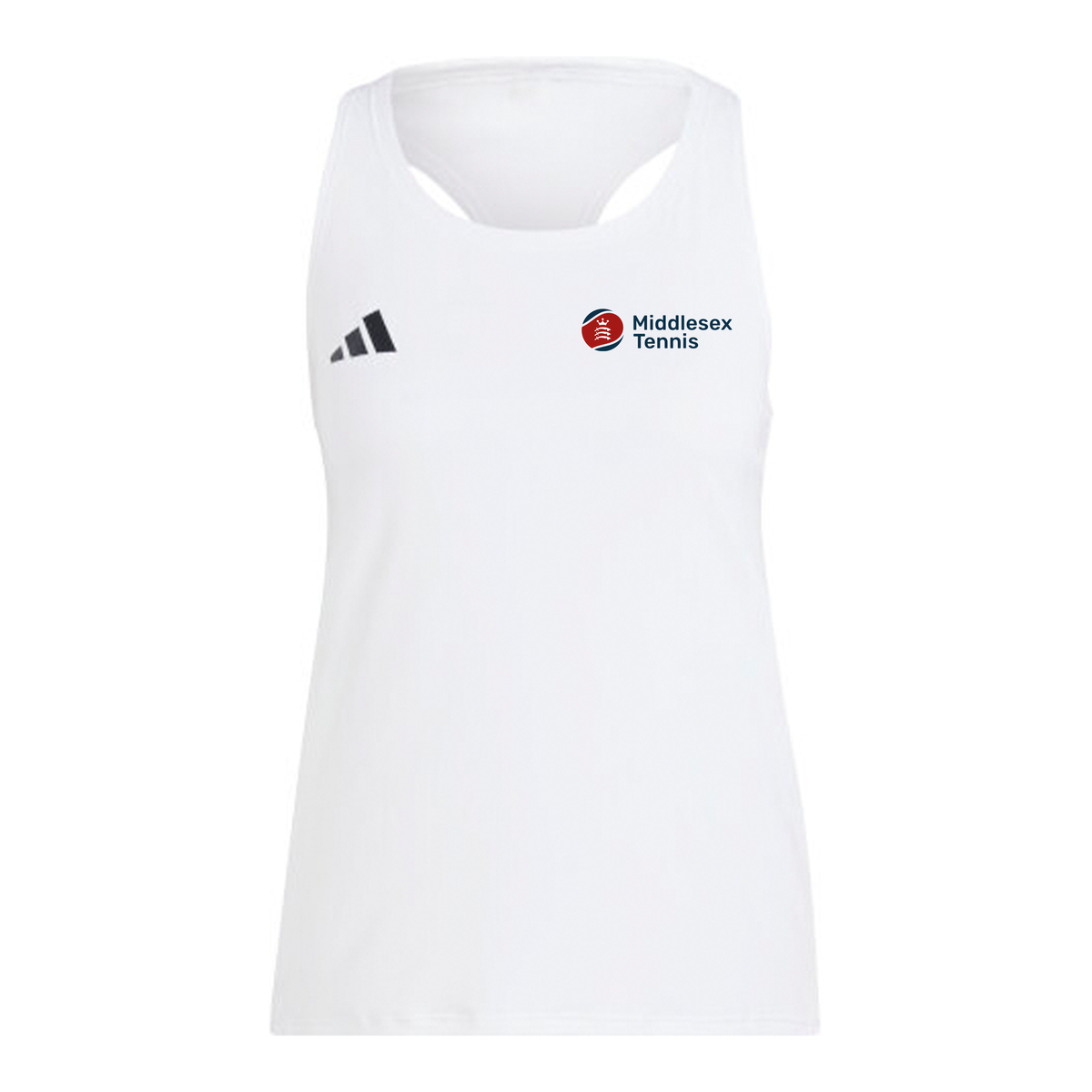 Middlesex Tennis Womens White Tank