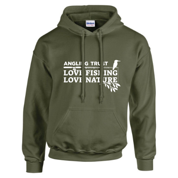 Love Fishing Love Nature - Unisex Hoodie - Freshwater