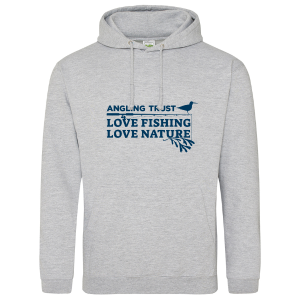 Love Fishing Love Nature - Unisex Hoodie - Saltwater