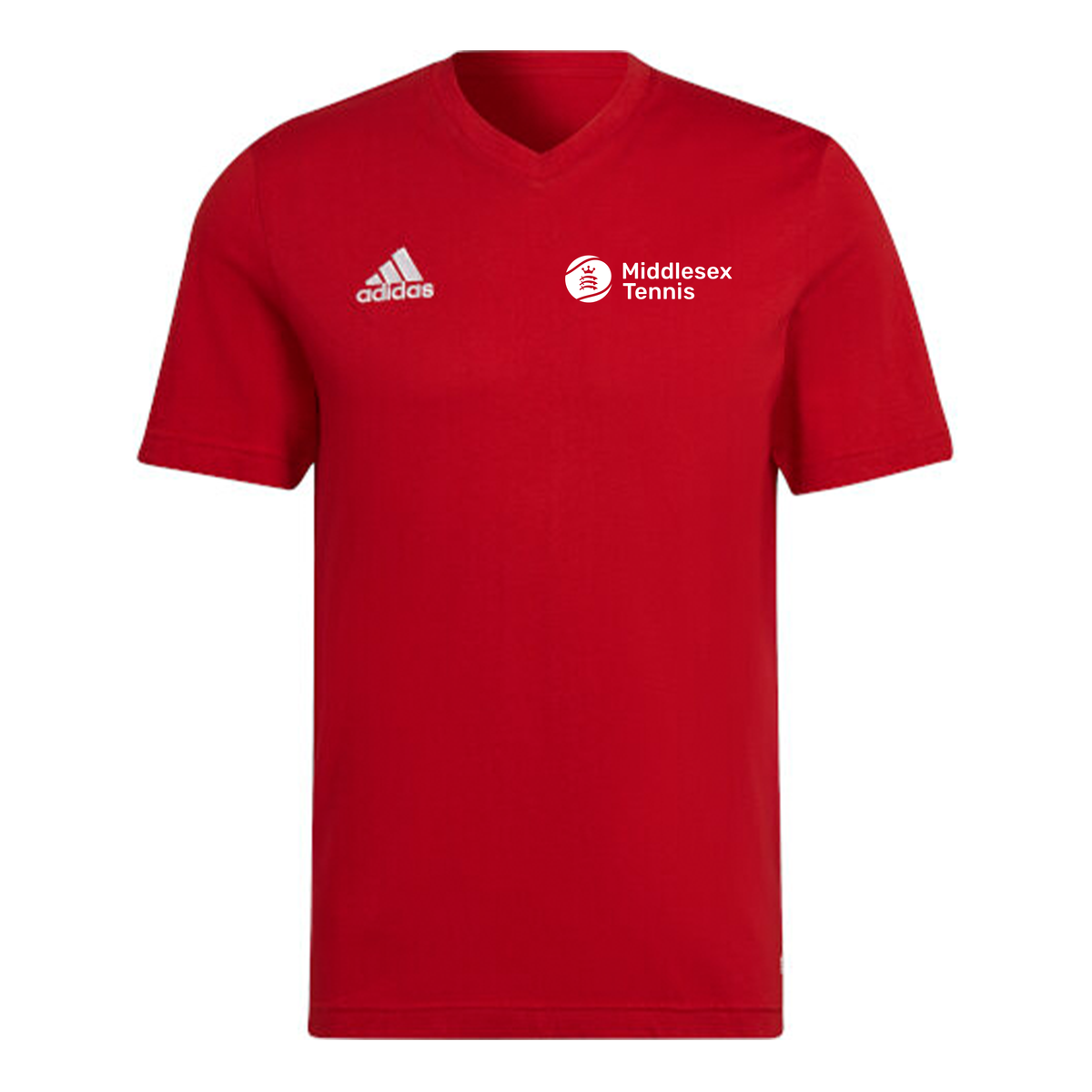 Middlesex Tennis Youth Red Tee