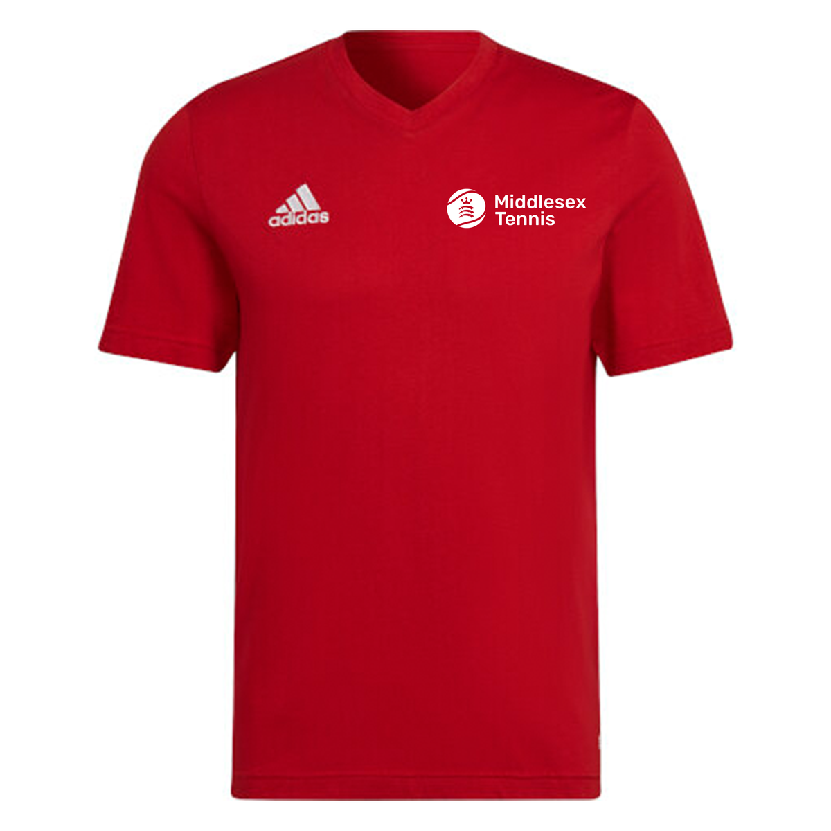 Middlesex Tennis Mens Red Tee