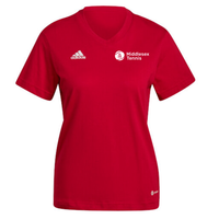 Load image into Gallery viewer, Middlesex Tennis - Womens Red Tee
