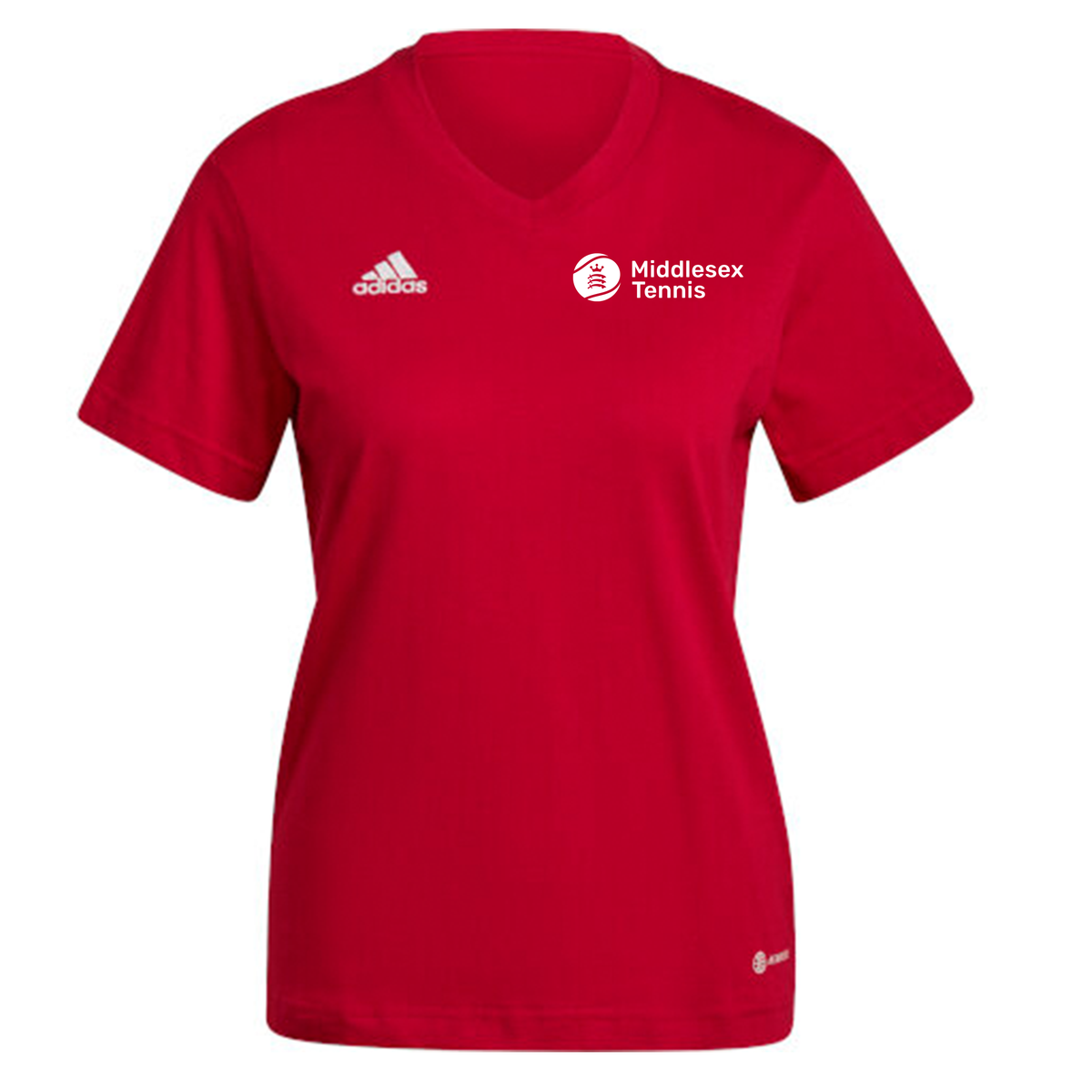 Middlesex Tennis Womens Red Tee