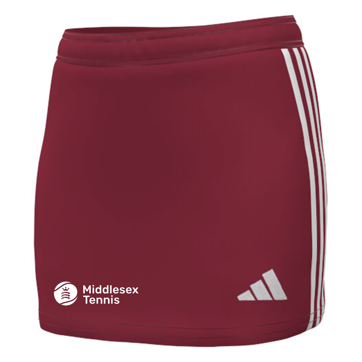 Middlesex Tennis Womens Red Skort