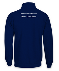Load image into Gallery viewer, Harrow Weald Lawn Tennis Club - Men's Coach Long Sleeve Performance 1/4 Zip
