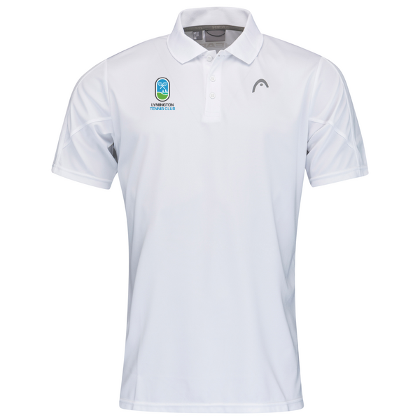 Lymington Tennis Club - HEAD CLUB 22 Men's Tech Polo Shirt