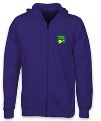 Load image into Gallery viewer, Trottiscliffe Tennis Club - Gildan Adult Full Zip Hooded Sweatshirt
