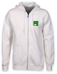 Load image into Gallery viewer, Trottiscliffe Tennis Club - Gildan Adult Full Zip Hooded Sweatshirt
