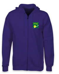 Load image into Gallery viewer, Trottiscliffe Tennis Club - Gildan Adult Full Zip Hooded Sweatshirt
