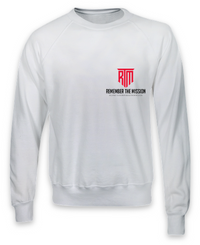 Load image into Gallery viewer, Remember the Mission - &#39;Don&#39;t think just do&#39; Sweatshirt
