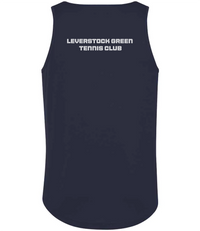 Load image into Gallery viewer, LS - Men&#39;s Performance Vest - White text
